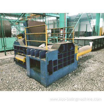 Push-out Scrap Metal Chips Baler Baling Pressing Machine